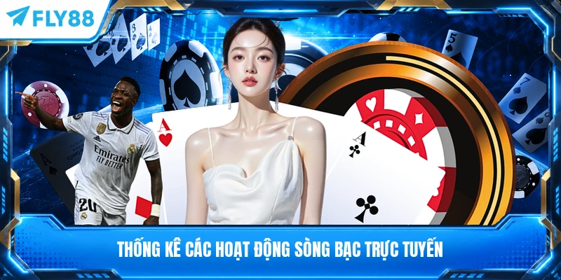 Thống kê các hoạt động sòng bạc trực tuyến